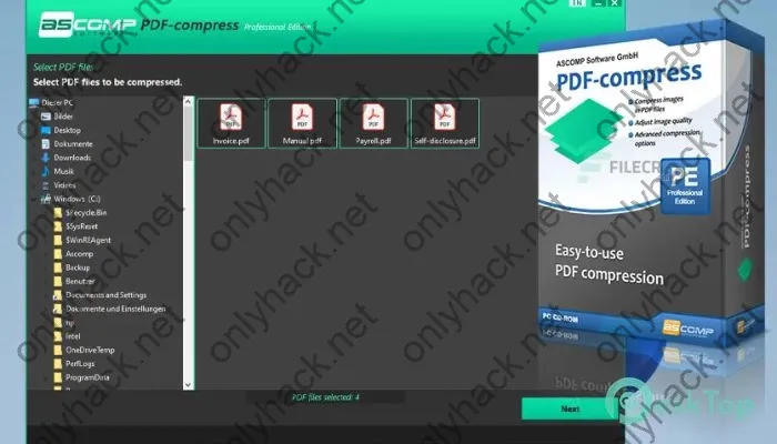 ASCOMP PDF Compression Activation key 1.003 Professional