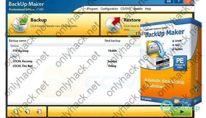 BackUp Maker Professional 8.307 Crack Free Download